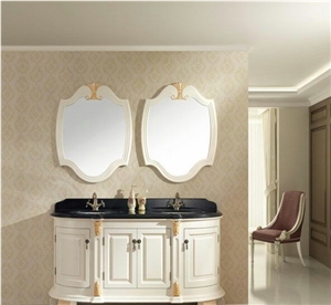 Natural Black Marble Bathroom Countertops