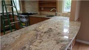 Typhoon Bordeaux Granite Kitchen Countertops