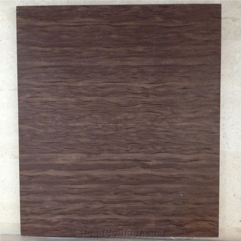 Brown Teak Wood Limestone Tiles From China Stonecontact Com
