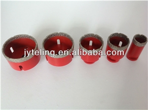Vacuum Brazed Diamond Core Bits