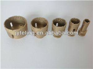 Vacuum Brazed Diamond Core Drills
