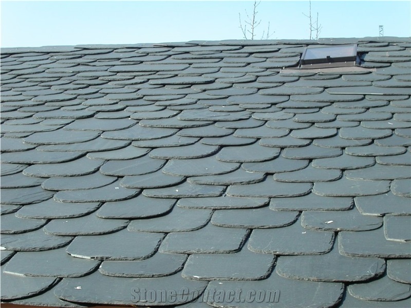 Green Roofing Slate, Natural Green Slate Roof Tiles