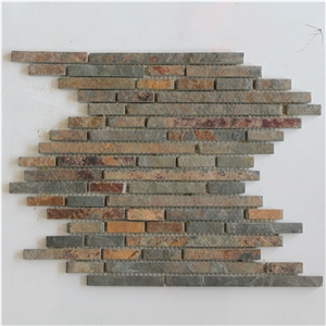 Irregular Mosaic Stone Wall Cladding Tiles
