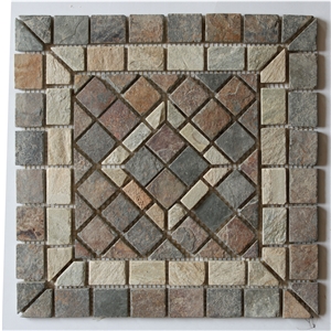 Mosaic Pattern Wall Cladding