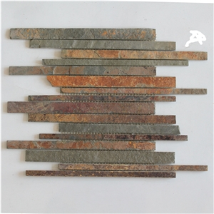 Mosaic Wall Tiles in Irregular Shape, Mosaic Stone