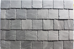 Natural Grey Roofing Slate,Dark Grey Slate Roof Covering Tiles
