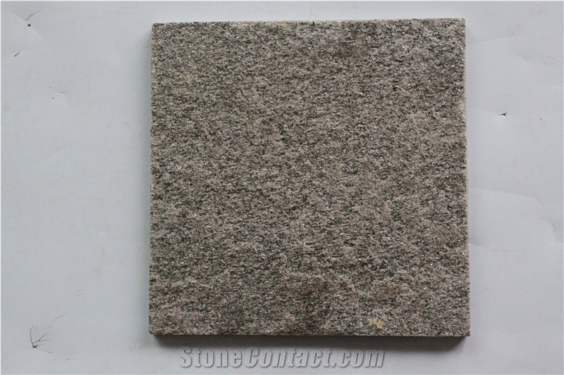 Natural Pink Quartzite Stone Tiles, Pink Quartz Floor Covering Tiles
