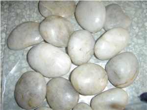 Natural White River Stone, Natural Pebble Stone