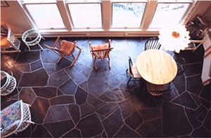 Rusty Slate Irregular Shape Flagstone Pavers,Random Flagstone Floor&Wall Cladding Pavers