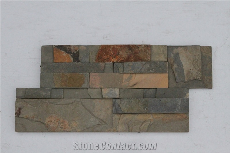 S1120 Rusty Slate Wall Cultured Stone Panels