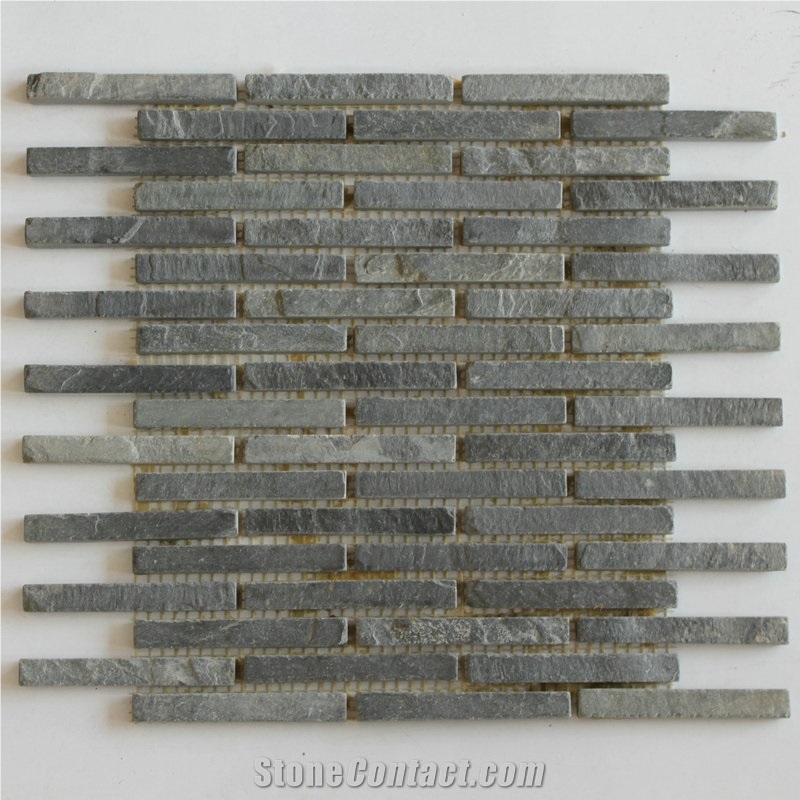 Strips Slate Stone Mosaic