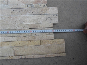 Travertine Cultured Stone Wall Cladding Tiles,Ledgestone Stacked Brick Panels