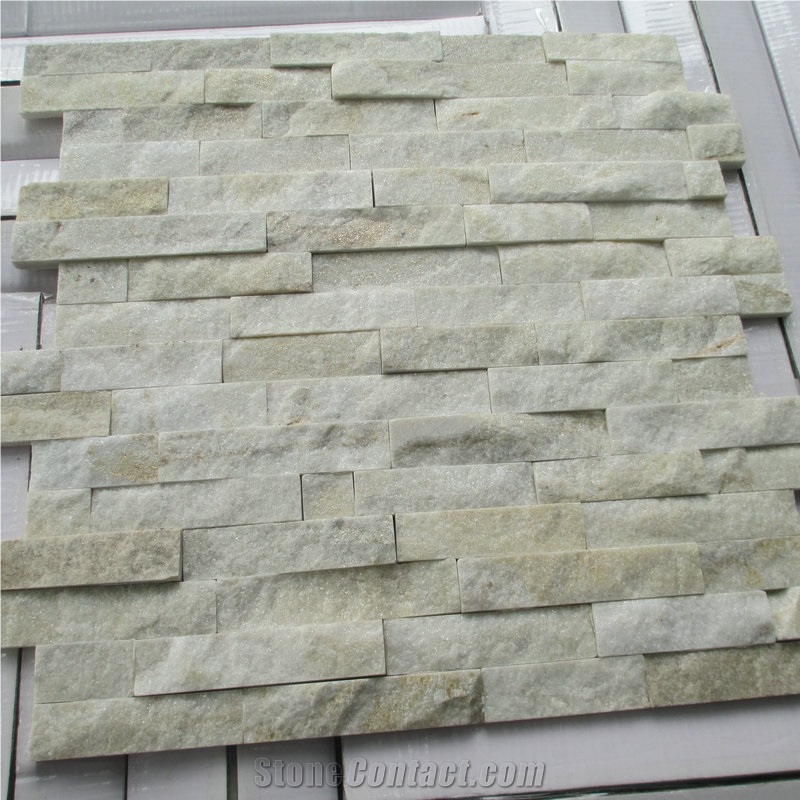 White Quartzite Interior Wall Decoration Tiles,White Quartzite Cultured Stone/Ledgestone Wall Panels