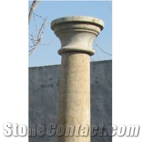 Stone Colomn and Pillar, White Marble Column