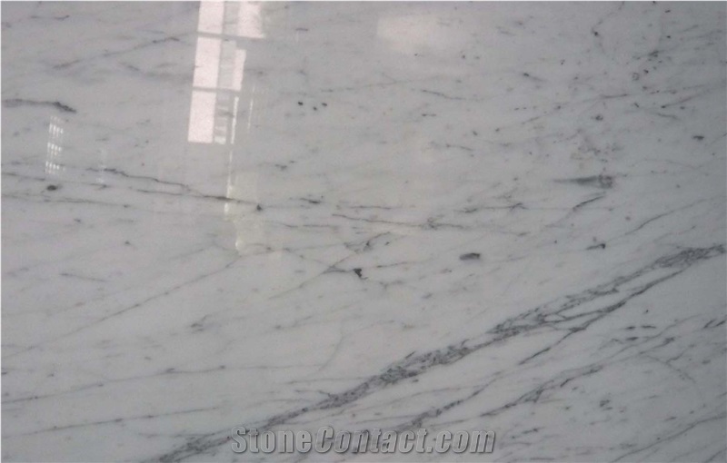 Bianco Carrara Slabs & Tiles, Italy White Marble