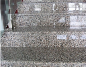 Building Stone Stairs&Steps, Grey Granite Stairs