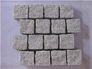 G623 Granite Cube Shape Granite Pavers, Grey Granite Pavers