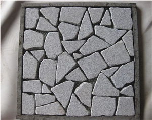 G623 Square Shape Granite Pavers Landscaping Stones, Grey Granite Pavers