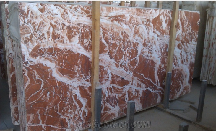 Ruby Marble Slabs & Tiles, China Red Marble