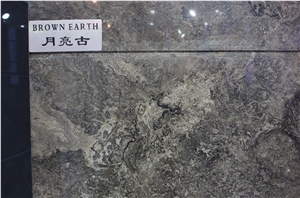Brown Earth Marble Slabs, Tiles