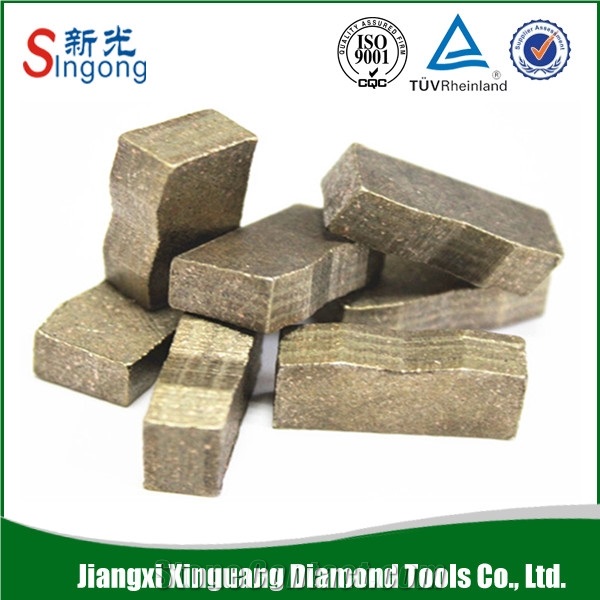 Diamond Soft Bond Segment for Hard Marble