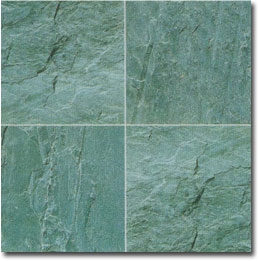 Chinese Hubei Green Slate Slabs & Tiles, China Green Slate