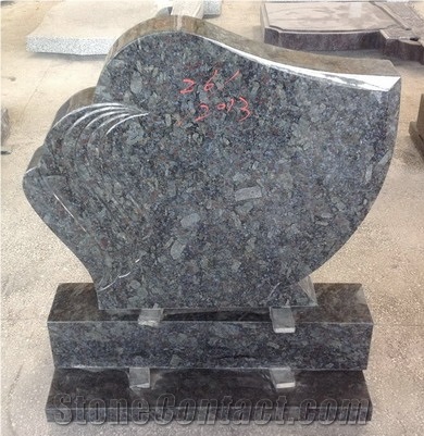 Monument in Butterfly Blue Granite