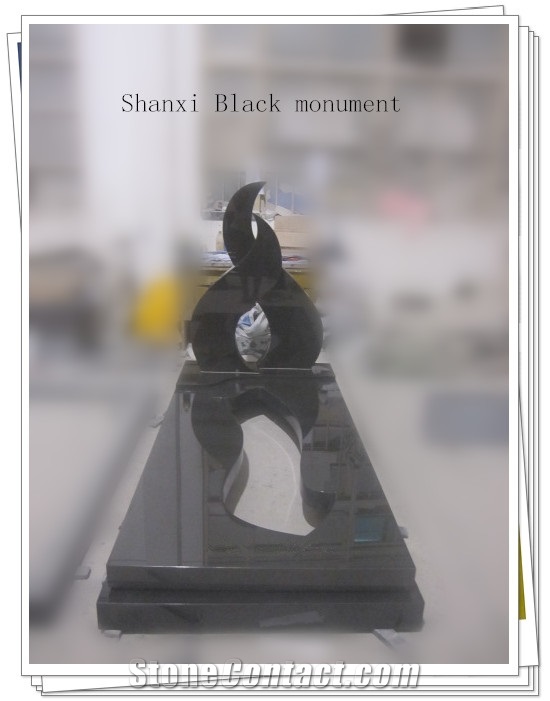 Shanxi Black Granite Monuments&Tombstone