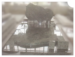 Verde Sanfrancisco Granite Monuments, Green Granite Monuments