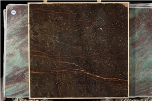 Canary Plum Brown Marble Slab,Brazil Brown Marble