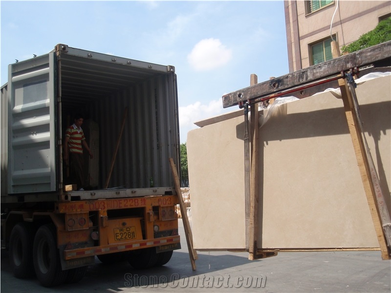 Loading the Containers at Factory