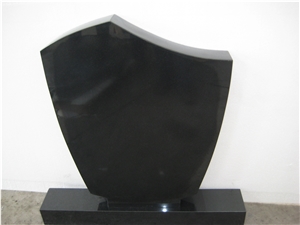 Apex Headstone, Hebei Black Granite Tombstone