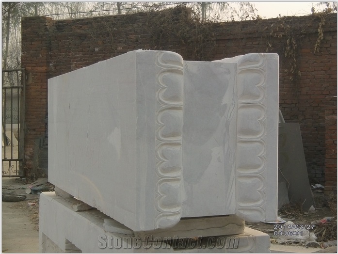 Building Stones,Cao Baiyu,White Marble Finials