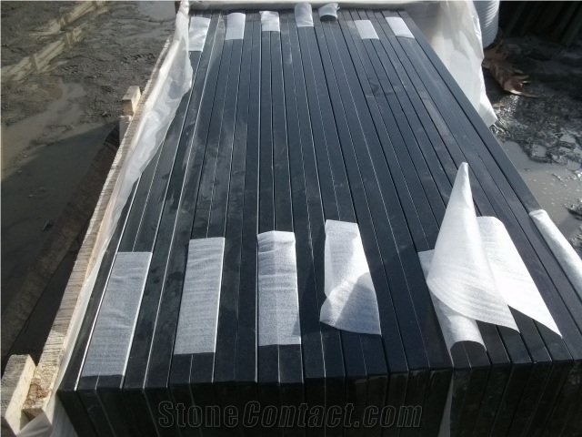 Hebei Black Granite Slabs & Tiles