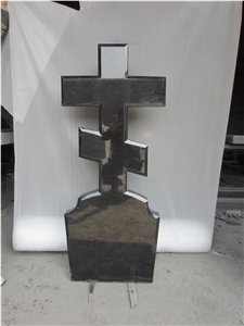 Cross Headstone, Hebei Black Granite Monument & Tombstone