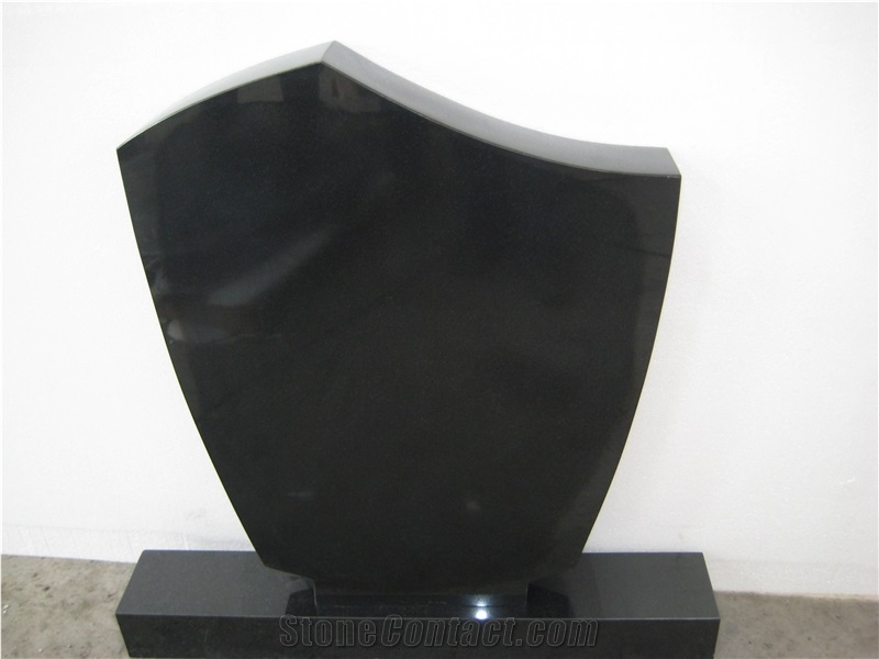 Hebei Black Granite Tombstone