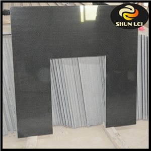Shanxi Black Granite Fireplace Hearth