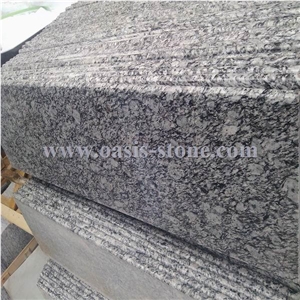 Spray White Granite Stairs & Steps