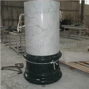 White Marble Columns