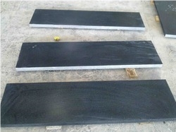 Black Galaxy Step & Riser Granite Slabs & Tiles, India Black Granite