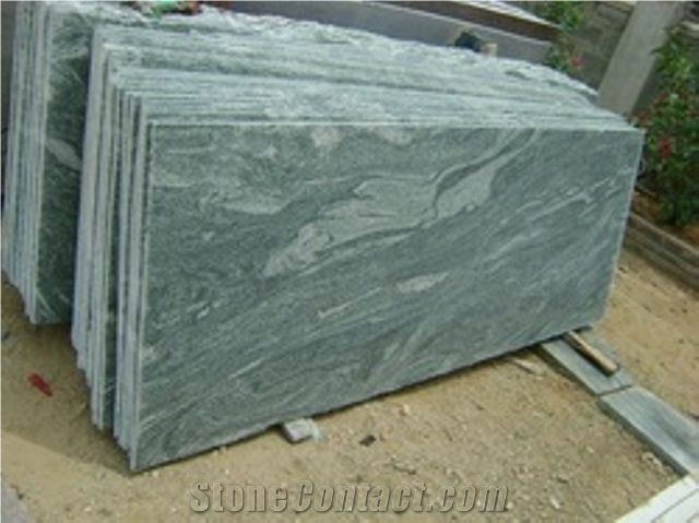 Kuppam Green Flamed & Polished Granite Slabs & Tiles