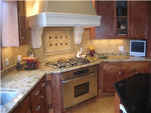 Lapidus Gold Granite Kitchen Countertop