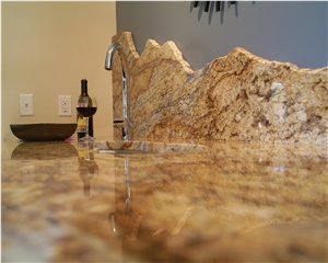Yellow River Granite Wet Bar Counter Top