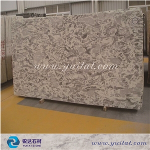 A Quality Decorative Material, Factory Price, Multicolor Italian Ice Flower Marble Slab