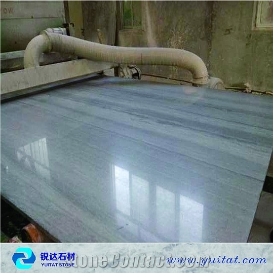 Popular Grey Wood Grain with Grey Vein Marble Polished Slabs&Tiles for Wall,Floor Building