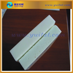 Pure White Jade-Looking Artificial Stone,New Porous Crystallized Glass