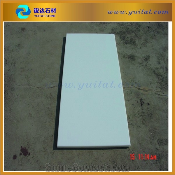 White Rystallized Glass Stonec / Nano Glass Stone/ White Floor Tile
