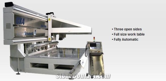 Scandinvent Cx4 - 4-Axis Cnc Work Center Sawing, Milling, Polishing