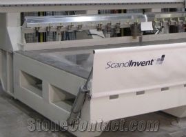 Scandinvent Cx4 - 4-Axis Cnc Work Center Sawing, Milling, Polishing