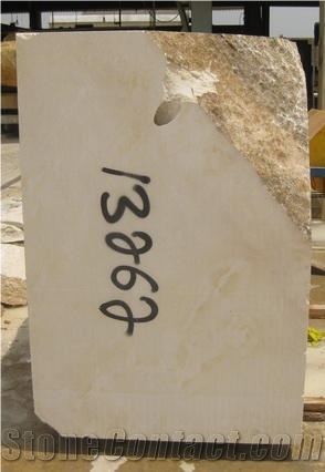 Sanco Creme Limestone Blocks, Pakistan Beige Limestone
